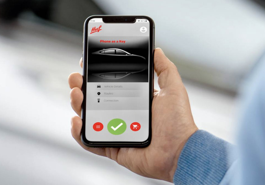 HUF GEWINNT SERIENAUFTRAG FÜR UWB-BASIERTES PHONE AS A KEY